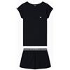 Emporio Armani T-Shirt+Shorts Pyjama Set di Pigiama Donna