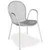 Emu Group Spa 301162000I4 Ronda 116I4 Sedia impilabile in Acciaio Verniciato a Polvere e Alluminio