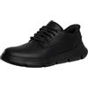Skechers Men's Hands-Free Slip-ins Garza Duran Sneaker, Nero, 45 EU