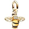 Feitery La Petite Ape Charms Bracciali e Collane Il Mare Blu Charm e Perle per Donna Gioielli per L'Estate