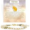 Farfume Bracciale Donna Chakra 4 mm Perline Bracciali, Cristalli Pietre Naturali Gioielli Regalo per le Donne