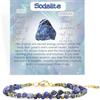 Farfume Bracciale Donna Chakra 4 mm Perline Bracciali, Cristalli Pietre Naturali Gioielli Regalo per le Donne