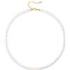 Aobei Pearl Bianco Puka Shell Choker Collana Hawaiian Seashell Collana per le Donne Uomini VSCO Estate Beach Collana Boho Gioielli fatti a mano
