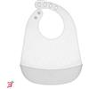 CHICCO (ARTSANA SPA) CHICCO EASY ROLL BIB BAVAGLINO IN SILICONE CON TASCA NEUTRO