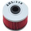 AHL- Motocicletta Filtro Olio per KAWASAKI BN125 ELIMINATOR 125 1998-2009