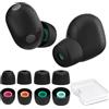 AhaStyle Cuscinetti auricolari per Sony WF-1000XM6 (2026) / Sony WF-1000XM5 (2023) / Sony WF-1000XM4 (2021) 【Scatola portaoggetti portatile aggiunta: 4 paia di gommini di ricambio in silicone XS/S/M/L