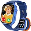 PTHTECHUS 4G Smartwatch Bambini GPS, Orologio Smartwatch per Bambino Bambina Telefono