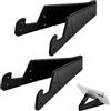 vcsjw 2 supporti universali neri portatili, a forma di V, per cellulare, pieghevole, universali, compatibili con smartphone, tablet, console di gioco