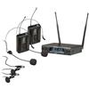 EIKON WM900DH DUAL UHF A:512-568MHz 2 Mic Pro Wirel. Archet. x canto e present.