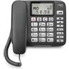 Gigaset Telefono comfort Gigaset DL580 con tasti grandi e display illuminato - nero