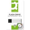 ‎Q-Connect Q-Connect Black/Silver USB 3.0 High Performance 256GB Flash Drive
