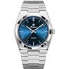 MASTOP Orologi da uomo alla moda Business Watch Data in acciaio inossidabile stile di lusso luminoso al quarzo impermeabile display analogico maschile orologio da polso Glow-in-The Dark orologio da