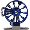 PACKOVE Mulinello da Pesca per Ghiaccio in Metallo Blu, Prestazioni Forti senza Vibrazioni, Accessorio Portatile la Pesca in Fiumi e Laghi