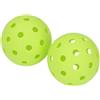 Xiuganpo Pickleball da 74 Mm Ad Alta elasticità da 12 Pezzi per Esercizi All'aperto, Design a 40 Fori, Materiale PE, Perfetti per Tutte le età