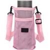 ZEPFJHE Borsa porta bottiglie d'acqua con tessuto Oxford | Design leggero, facile da trasportare per campeggio, escursionismo, idratazione chiara