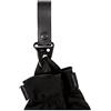 VEGA HOLSTER Porta Chiavi 8V16 in Polimero Nero con Moschettone in Metallo