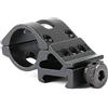 OAREA 1 Pollice 25,4mm Supporto Weaver 20mm QD, Anelli Picatinny in Alluminio per Caccia, Torcia Laser per Fucile, Supporto per Binario