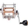 Generic Mulinello da Pesca Convenzionale per Acqua Salata Big Game Prestazioni Fluide Leggero Alluminio Dorato Acciaio Inossidabile 1 unità