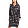 Merry Style Camicia da Notte Donna MS10-179 (Blu Marino/I regali, M)