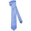 Ladeheid Cravatta classica da uomo, lucida, perfetta per l'ufficio e le festività, colori vari - Ideale per incontri d'affari, matrimoni TMS-7 (150cm x 7cm, Blu)