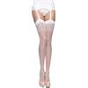 Merry Style Donna Calze Autoreggenti Calze Sposa MS 194 20 DEN (Bianco, M-L)