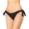 Bellivalini Slip Bikini Pezzo sotto Costume VR-Brief-4 (Nero, M)