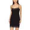 Merry Style Abitino Sottoveste Donna MS10-400 (Nero, S)