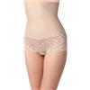 Bellivalini Slip Modellanti Guaina Contenitiva Donna BLV50-104 (Beige, L)
