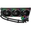 THERMALRLGHT TR-Thermalright Frozen Infinity 360 Nero Liquido CPU Cooler, 360mm AIO Cooler con Effetto Luce Specchio Infinity, 2000RPM, per AMD AM4/AM5, Intel LGA1851/1700/1150/1151