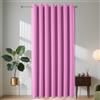 Joydeco Tende Oscurante per Interni 1 Pezzi L 140 x A 240 CM, Tenda Porta Termiche Isolante con Occhielli per Soggiorno e Camera da Letto Moderne, Rosa Violaceo