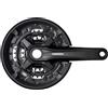 Shimano Guarnitura Shimano fc-210 3x9v 44/32/22t 170mm nero