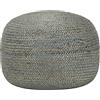 vidaXL Pouf Lavorato a Mano 45x30 cm Verde Oliva in Juta