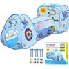 MAIKEHIGH Tenda con Tunnel, 3 in 1 Pop-Up Tunnel Gioco per Bambini per i Più Pis