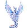‎Nemesis Now Nemesis Now Anne Stokes Age Adult Silver Dragon Figurine, White, One Size