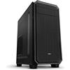 NOX XTREME PRODUCTS Microtower COOLBAY MX2 -NXCBAYMX2- Micro ATX Mini Tower, lettore di schede integrato, ventola da 120 mm inclusa, USB 3.0, fino a 4 dischi rigidi, nero
