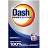 Dash Professional Classico, Detersivo Lavatrice Polvere Professionale, 125 lavaggi, 6.25kg, Efficace su tutti i tipi di macchie grasse, Bianco Straordinario, Per Bucato Professionale