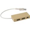 IMPRESSION Hub usb paulo | riciclato | 4 porte Personalizzate o neutre