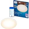 Philips Plafoniera LED Philips Smart Lighting SuperSlim, sottile, Tunable White Light 2.700 K - 6.500 K, int. regol., config. facile, Connected by WiZ, Alexa, Google Home, Apple Home, luce bianca, conf. da 1