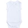 BABIDU Body Crossover per Neonato con Spalline in Cotone 100%, Body per Neonato e Prematuro, Tessuto a Orsetto Traforato, Morbido Traspirante e Ipoallergenico, Abbigliamento Unisex per Neonato