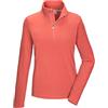 Killtec Ksw 101 Wmn FLC Shrt Camicia in Pile con Collo Alto e Zip Donna (Pacco da 1)