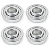 cyclingcolors 4x GABBIETTA 12.7MM x 28.6MM CUSCINETTO RUOTA TOSAERBA TAGLIAERBA TRATTORE TRATTORINO