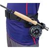 ZYLPYQ Supporto per canna da pesca a mosca e cintura da trampoliere, compatibile con canne da pesca e spinning, include 20 esche morbide