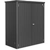 Biohort Northern Sheds - Armadietto per attrezzi, colore grigio scuro