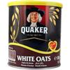 realGOOS Quaker White Oats Fiocchi d'Avena Integrali 500g | Avena 100% Naturale per Porridge, Colazione Salutare e Ricette Fit | Ricca di Fibre e Proteine Vegane