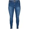 VERO MODA CURVE Jeans da Donna, Media Blu Denim, 52W x 32L