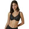 Triumph Donna Wild Rose Sensation W01, Minimizer bra, BLACK, 6G