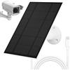 Generic Pannello solare della telecamera di sicurezza - Caricatore del pannello solare della fotocamera 3w, pannello di ricarica solare | Caricatore solare della fotocamera impermeabile con montaggio
