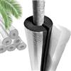 Generico 95cm Tubo Isolante Per Tubature Antigelo Per Esterni Schiuma Tubi Flessibile Isolante Manicotto Isolante Autoadesivo Semiaperto Protezione Solare Impermeabile(ID34mmx30mmx95cm)
