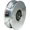 IBFM Ruota per cancelli Ibfm 2 cuscinetti a sfera gola V art. 362 Ø 100 mm