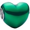 Feitery con ciondoli da donna con albero del cuore verde, charm bracciali e collane con fiocchi di neve, Zirconia cubica